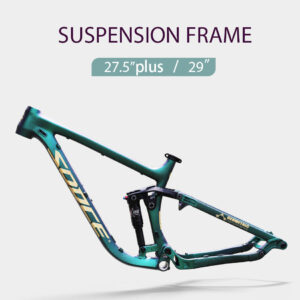 Enduro suspension bicycle frame